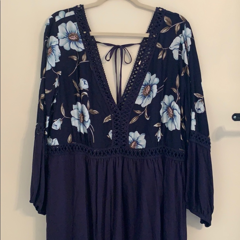 Blue floral Chic Soul dress